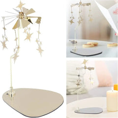 Candle Spinner New Carousel Candle Holder Carousel Candle Spinner for Wedding Party Christmas Festival Home Office Decor
