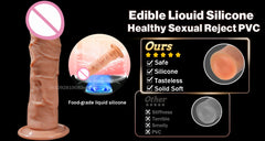 Realistic Silicone Dildo with Suction Cup G-Spot Anal Dildos Strapon Dick Butt Plug Masturbat Adult Sex Toys for Man Women