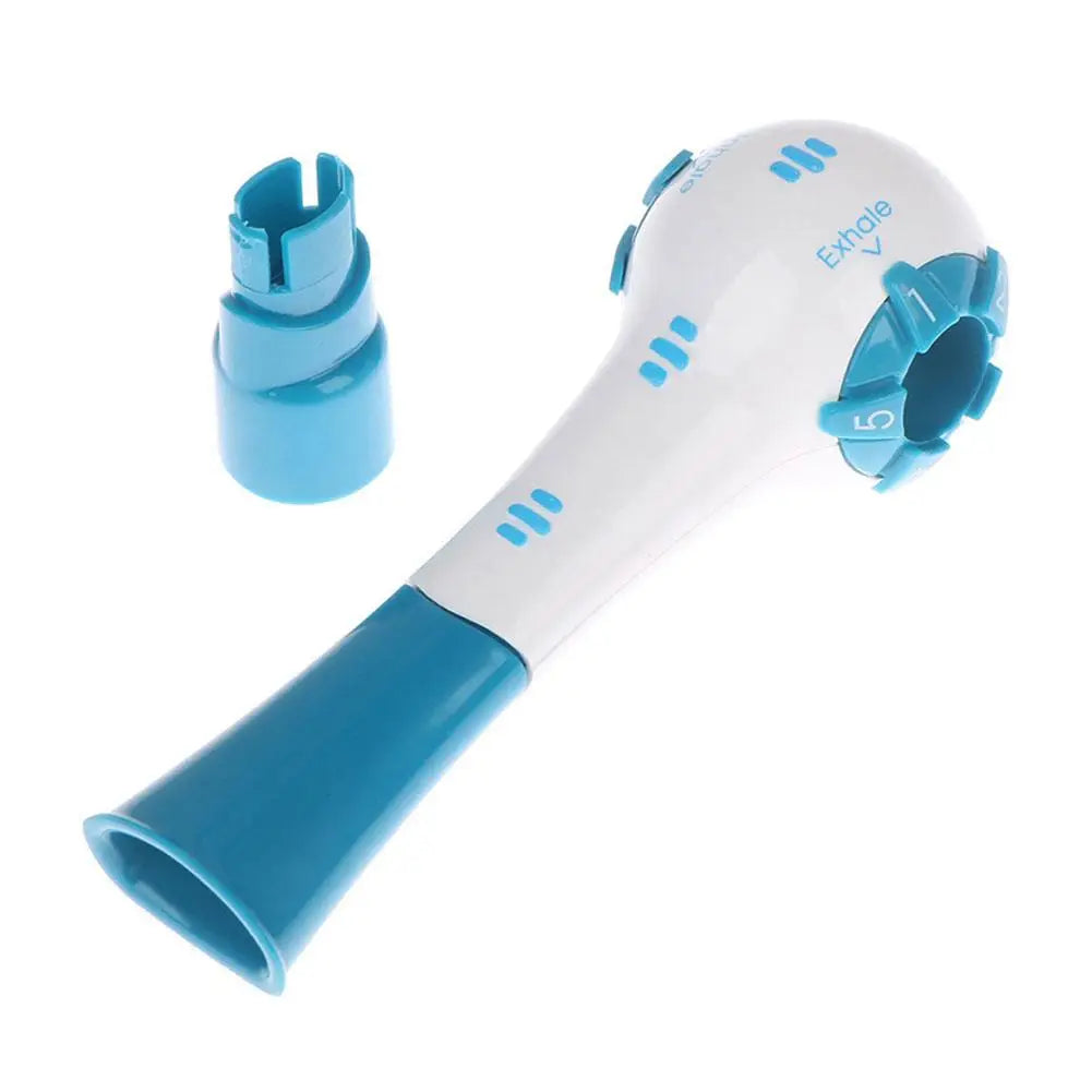 Adjustable Breathing Trainer – Handheld Lung Capacity Exerciser