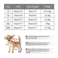 Winter Dog Sweater Warm Plush Dog Clothes for Small Medium Dogs Cats Soft Puppy Coat Jacket Chihuahua Teddy Costums Dog Supplies