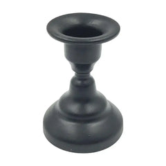Candle Holder Rust-proof Simple Style Retro Appearance Decorative Iron Candle Display Stand Dining Table Ornament Home Supplies