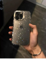 Luxury Bling Glitter Clear Phone Case For iPhone 17 16 15 14 13 12 11 Pro Max X XR XS 7 8 Plus Shockproof Transparent Soft Cover