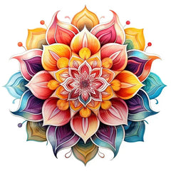 Mandala Wall Sticker Art Mural Bathroom Toilet Decor Living Room Cabinet Refrigerator Home Decoration Decals S389