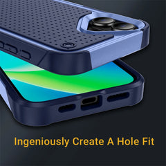 Fashion Military Armor Shockproof Phone Cases For iPhone 17 15 11 12 13 16 Pro Max XS 17Air 16 7 8 Plus Hard PC+TPU Back Cover