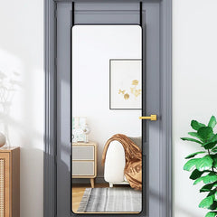 Full Length Mirror with Rounded Corners Door Hanging Mirror