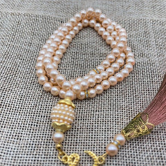6MM Tasbih Muslim Prayer Beads Islamic 99 Beads Color Pearls Charm Bracelets Allah Mohammed Rosary Bracelets Dropship