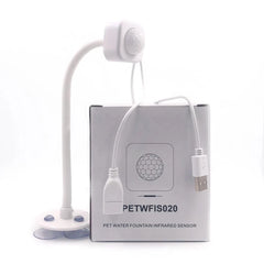 New Automatic Pet Water Dispenser Motion Sensor Filter Fountain Universal Infrared USB Powered Detector Dog Cat Accessories