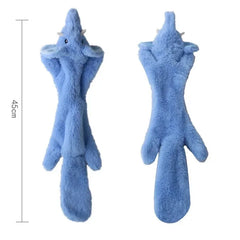 Funny Simulated Animal No Stuffing Dog Toy with Squeakers Durable Stuffingless Plush Squeaky Dog Chew Toy Crinkle Pet Squeak Toy Pet Shop