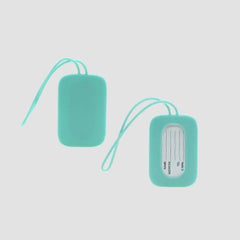 Silicone Luggage Tag Men Women Suitcase Name Baggage Tag Anti-lost Waterproof Airplane Labels Travel Accessories