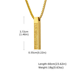 Allah Arabic Vertical Necklaces for Men Women,Muslim Pendant Ayatul Kursi Necklace,Islam Eid Ramadan Islamic Jewelry Gifts