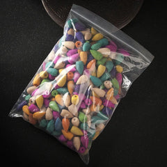 30/60pcs Waterfall Backflow Incense Cones for Incense Burner Holder Lavender Sandlwood Mix Scent Home Fragrance