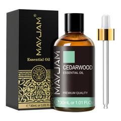 MAYJAM 1PCS 30ML Aromatherapy Essential Oil Lavender Vanilla Jasmine Eucalyptus Peppermint Aroma Oil for Diffuser Candle Soap