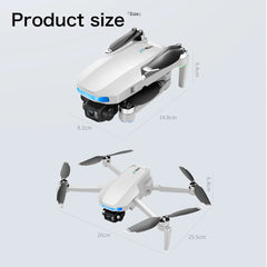 S-X1 MAX GPS Drone with 3-Axis Gimbal 5000m FPV 8K/4K HD Camera with LCD RC Screen 3 Batteries Professional RC Quadcopter Gifts