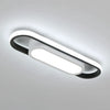 LED Ceiling Light Rectangular 24W,LED Ceiling Lamp White Light 6000K, Acrylic Ceiling Light for Bedroom,Hallway Balcony - black / L / UNITED KINGDOM|Cold White