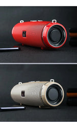 200W Peak Power Portable Bluetooth Speaker IPX7 Waterproof Outdoor HIFI Pillar Subwoofer Stereo Soundbox FM Radio TF Boom Box