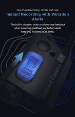 RunCam Helmet Camera 4K Face Mask Recorder Airsoft Recording Long Battery Life 1920*1080 60fps Built-in Wifi