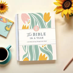 Bible in A Year: A 52-Week Study Through God's Word Christian Scripture Devotional Book Daily Bible Reading Guide