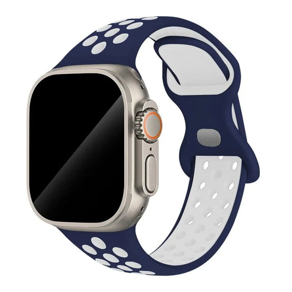 Sport Strap for Apple Watch Band 44mm 45mm 46mm 49mm/38mm 40 41mm Colored Particles Rubber Band IWatch Ultra 11 10 9 8 7 6 5 SE