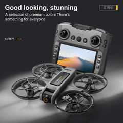 New S156 Quadcopter Aircraft Drone 8K Professional Camera Drone 5G WIFI FPV 4.5 Inch Large Screen Remote Control RC Dron VS V66