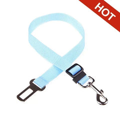 Adjustable Pet Cat Dog Car Seat  Belt Pet Seat Vehicle Dog Harness Lead Clip Safety Lever Traction Dog Collars Dog Accessoires Pet Shop