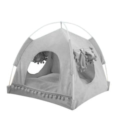 Pet Cat Tent Summer Cave Hut Cat Sleep House For Kitten Puppy Playpen Cage Basket Cat Nesk Kennel Small Dog House Bed Pet Shop