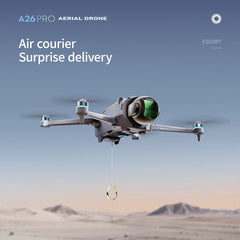Lenovo A26 Pro Drone 5G WiFi Drone 4K Dual HD Camera Large Screen Remote Controller Brushless Motor Professional Quadcopter Toy