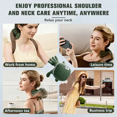 2026 4D Electric Biomimetic Neck Massager – Portable Muscle Relaxer