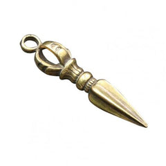 Handcraft Pendant Vintage Solid Religious Pestle Prayer Pendants Nepal Tibetan Buddhist Vajra Copper Crafts