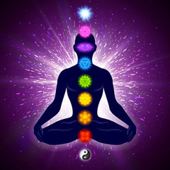 Canvas Painting Art Posters Prints Indian Buddha Meditation 7 Chakra Yoga Sports Wall Art Pictures for Living Room Bedroom Decor
