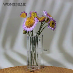 Creative Cute MINI Glass Vase Hydroponic Terrarium Art Hydroponic Table Vase Glass Crafts DIY Aromatherapy Bottle Home Decor