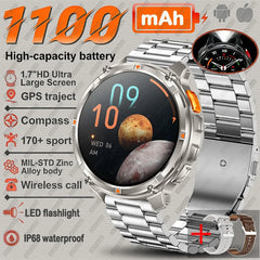 New T-Rex3 Ultra 1100mAh Battery Smart Watch GPS Track Compass IP69K Waterproof Sports tracker Outdoors Military Smartwatches