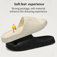 Non-slip Slippers Female Outer Wear 2024 New Bathroom Bathroom Indoor Home Sandals Female Summer Eva Flat Shoes