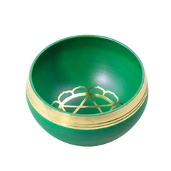 Buddhist Sound Bowls Therapy Meditation Mindfulness Yoga Ornaments Colorful Nepal Tibetan Singing Bowl Chakras Handmade Copper