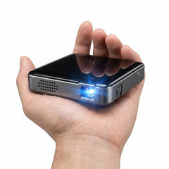 SmartIdea Wireless Projector DLP Handheld Pocket Proyector Build-in Battery Support AirPlay Miracast Outdoor Camping Projector