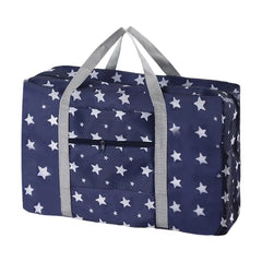 Carry-on Luggage Bag Foldable Travel Duffel Bag Tote Large Capacity Waterproof Portable Storage Bag with Zipper