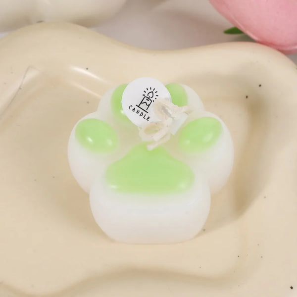 1pc/4pc Cat Paw Design Scented Candle ,For Birthday, Valentine's Day, Diy Home Decoration, party decoration, wedding souvenirs