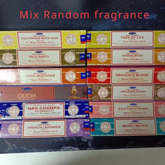 Satya 5box /2box India Sandalwood Incense Household Bedroom Toilet Bathroom NAGCHAMPA Tibetan Incense Line Fragrance Lasting