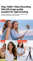 NEWEST Magnetic Selfie Monitor Screen with Fill Light Phone Back Mirroring Rear Camera For Live Stream Vlogging Video Recording