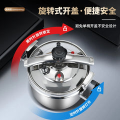 30 Quart olla de presion grande & stainless steel pressure cooker & large steamer cooking pressure canners,safety lock Explosion Kitchen Tools, Cooking Utensils