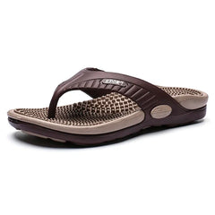 Men’s Massage Flip Flops – Breathable Summer Beach Sandals