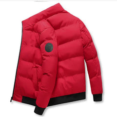 Men’s Lightweight Down Jacket – Warm Winter Windbreaker Coat