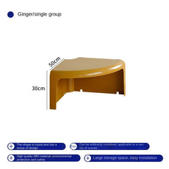 X&D Nordic Circular Coffee Table Creative Small-sized Coffee Table Can Be Split Spliced And Combined With Edge Tables Living Room Furniture