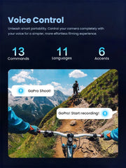 GoPro HERO 13 Black Action Camera HyperSmooth6.0 5.3K 60fps Video 27MP Go Pro13 helmet Vlog Sport Camera