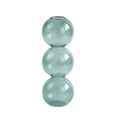 Romantic Glass Vase Modern Creative Hydroponic Flower Pot Funny Simple Spherical Flower Vase Dining Room Home Decor