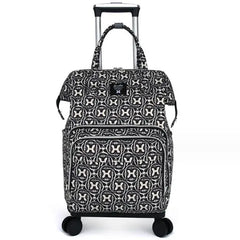 Women hand Carry On hand luggage Trolley Bags Expansion Spinner Suitcase Bag Cabin Size 20" Women travel Trolley Bags On Wheels