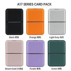 Ultra Thin Premium Magnetic PU Leather Phone Adsorption Stand Card Slot Holder Universal  Device Pouch Card Holder Accessories