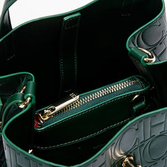Classic Simple Solid Color Women's New 2024 Large Capacity Handbag Letter Element Women's Handbag