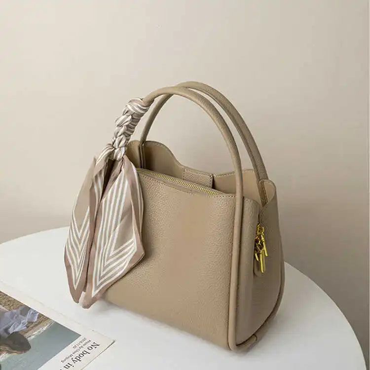 Hong Kong Luxury Genuine Leather Crossbody Bag for Women