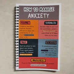 Portable Emotional Regulation Diary Stress Book Emotion Regulation Guide For Mental Health At Home And School