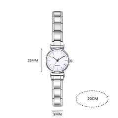 Hapiship Stainless Steel Watch Bracelet Bangle – Gift for Women